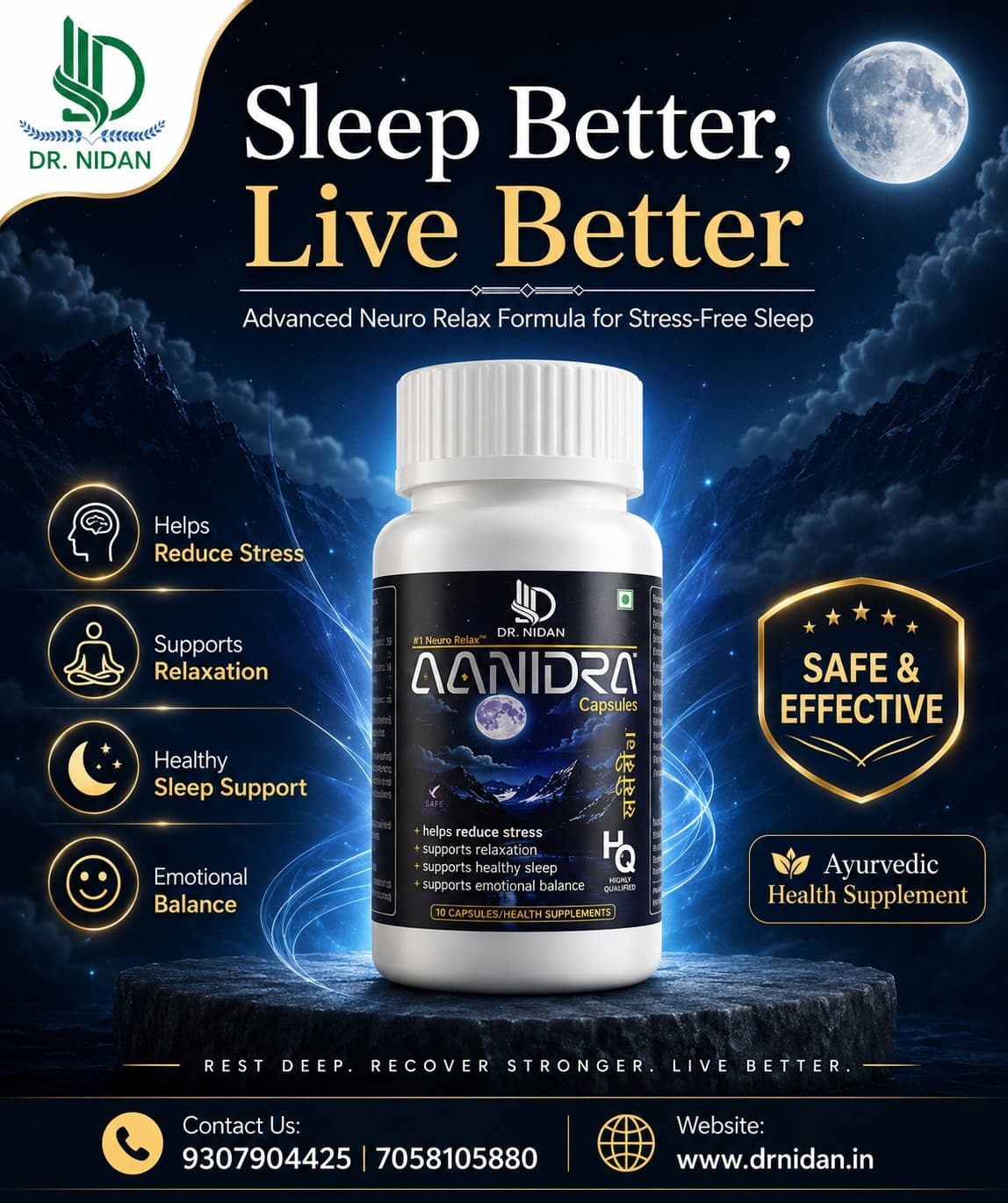 Dr. Nidan Aanidra Capsules