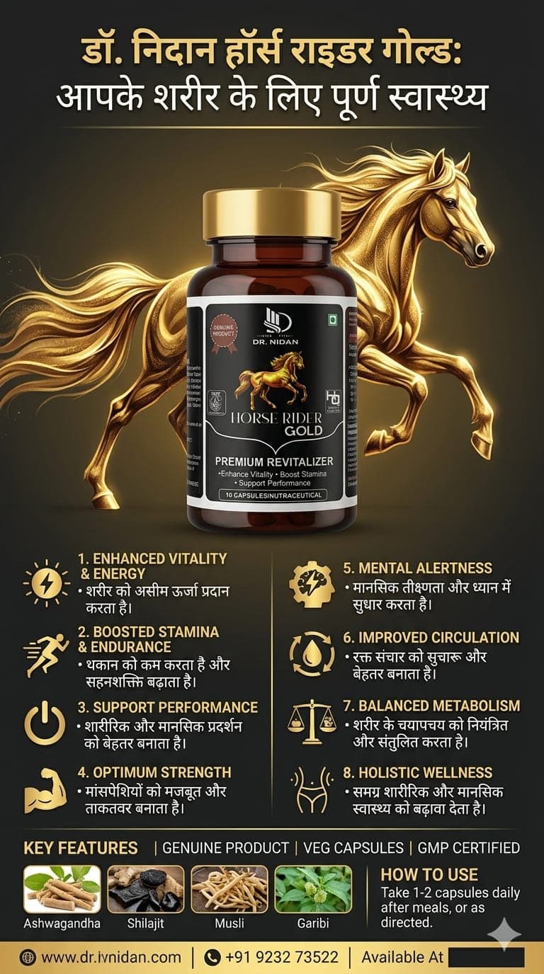 Dr. Nidan Horse Rider Gold